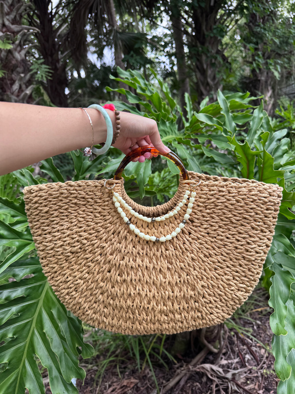 Pikake Double Stacked Bag Lei